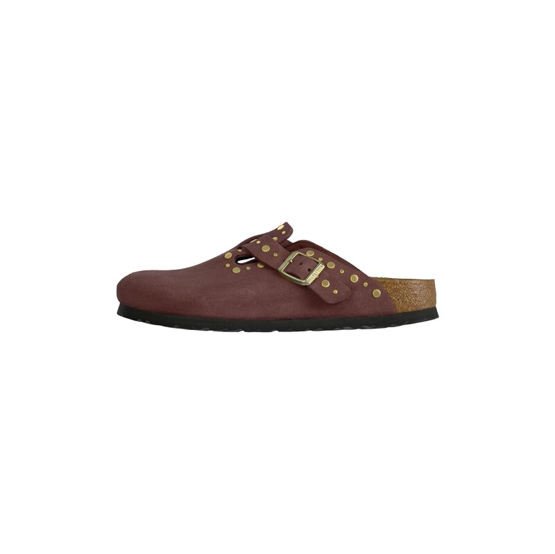 BIRKENSTOCK Pantofle Boston Rivet bordó