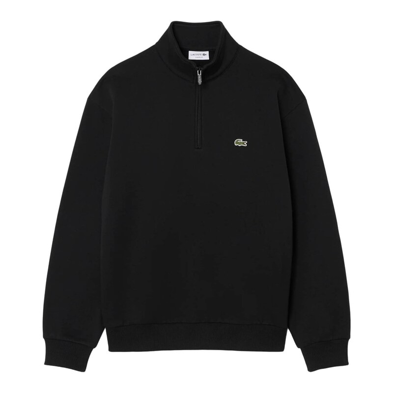 LACOSTE Mikina zelená / černá / bílá