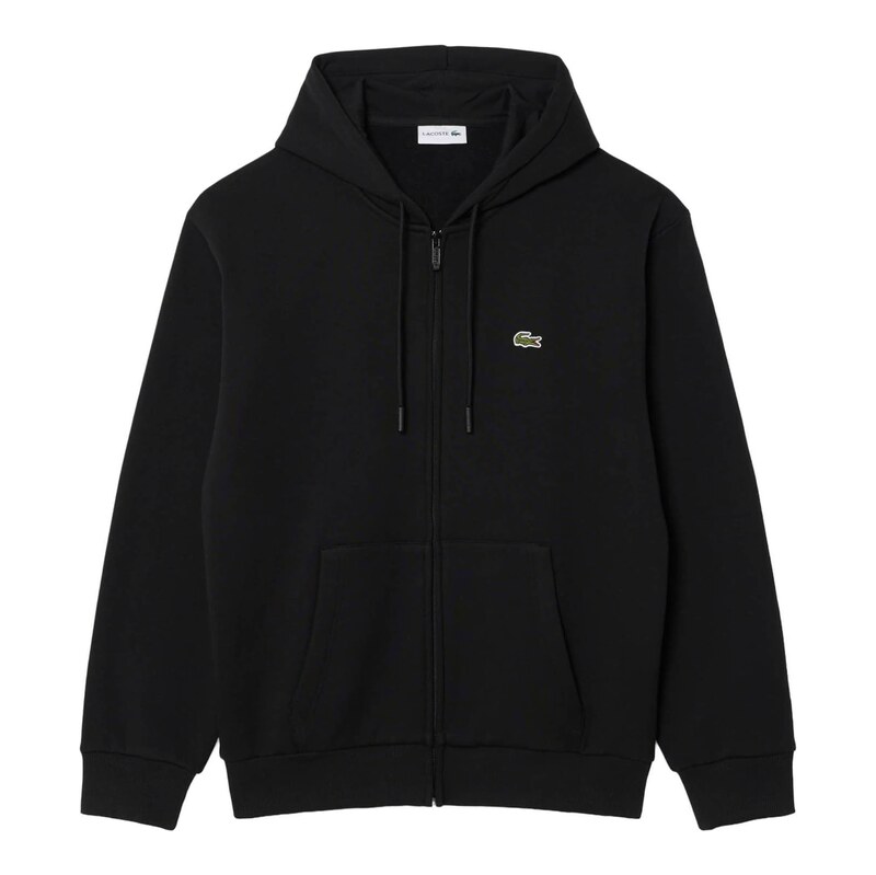 LACOSTE Mikina zelená / černá / bílá