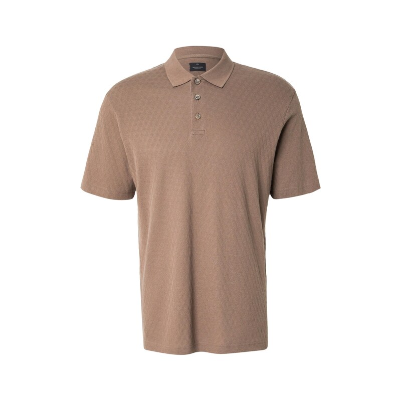Jack & Jones Premium Tričko JPRBLAROBERT hnědá