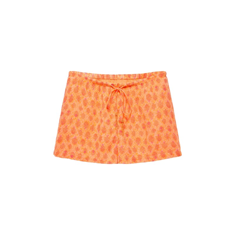 Pull&Bear Kalhoty oranžová / tmavě oranžová
