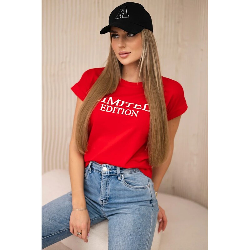 Kesi Blůza Limitovaná edice červená