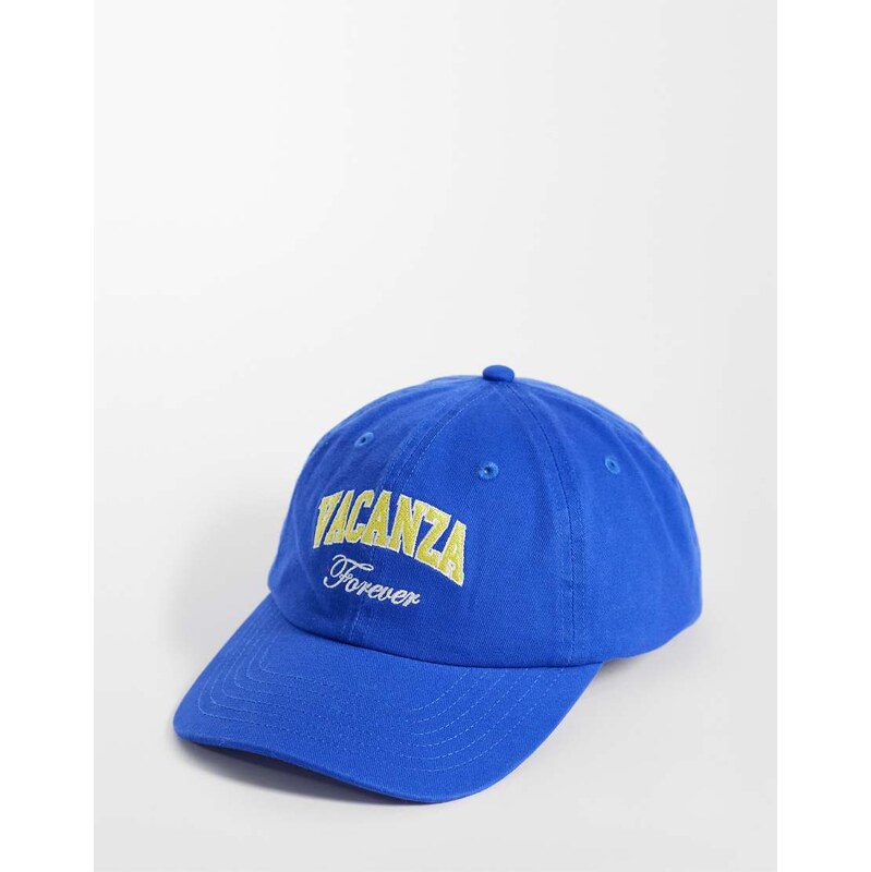 On Vacation Club Vacanza Forever logo cap in blue