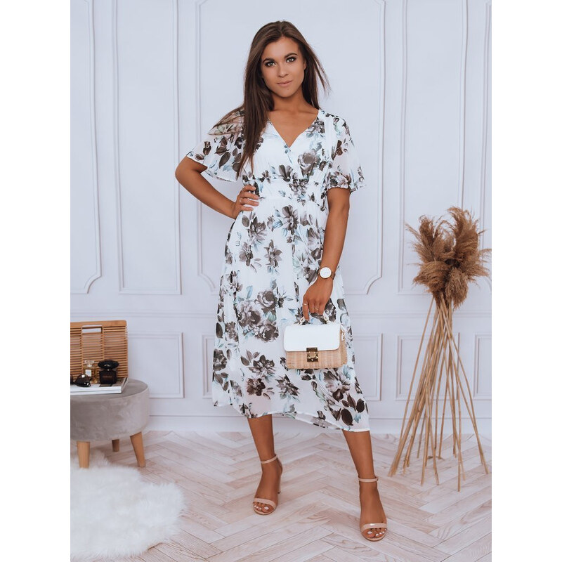 LUNNA šaty bílé FashionStreet EY1775