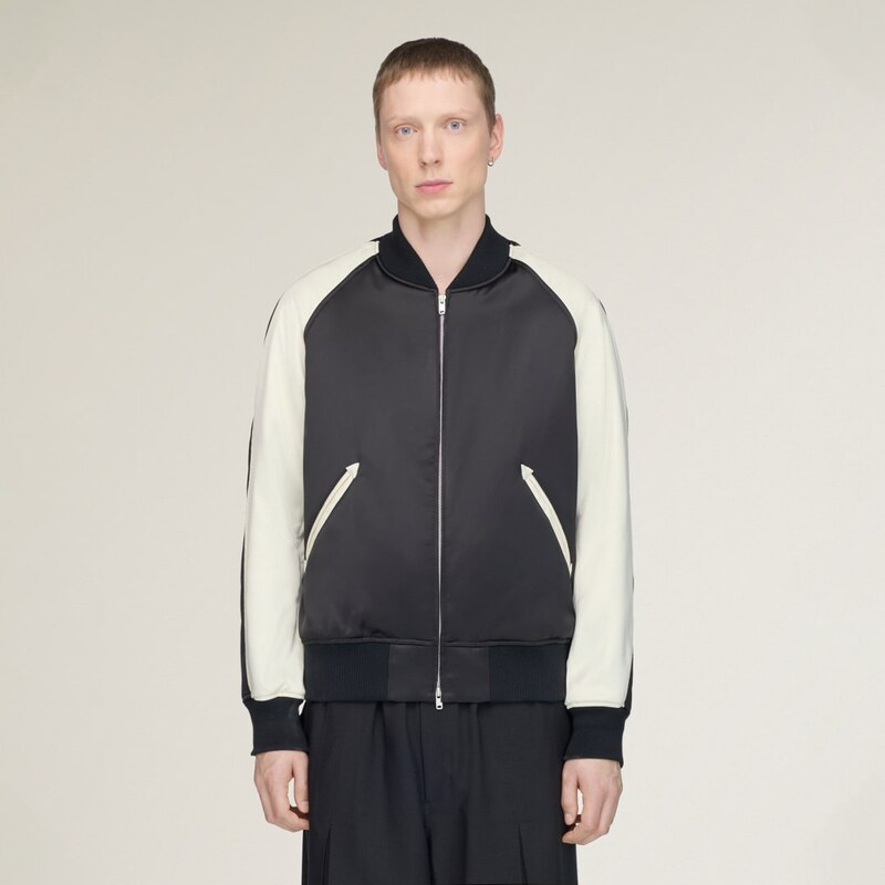 Adidas SATÉNOVÁ BUNDA Y-3 LIQUID LOGO SOUVENIR