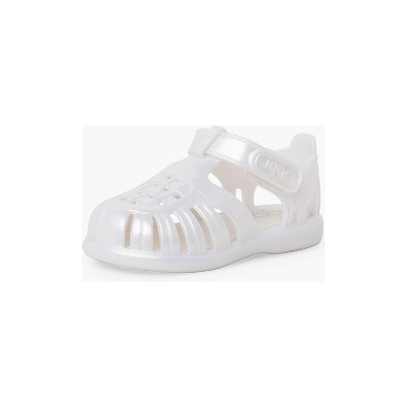 IGOR Plážová/koupací obuv stříbrná