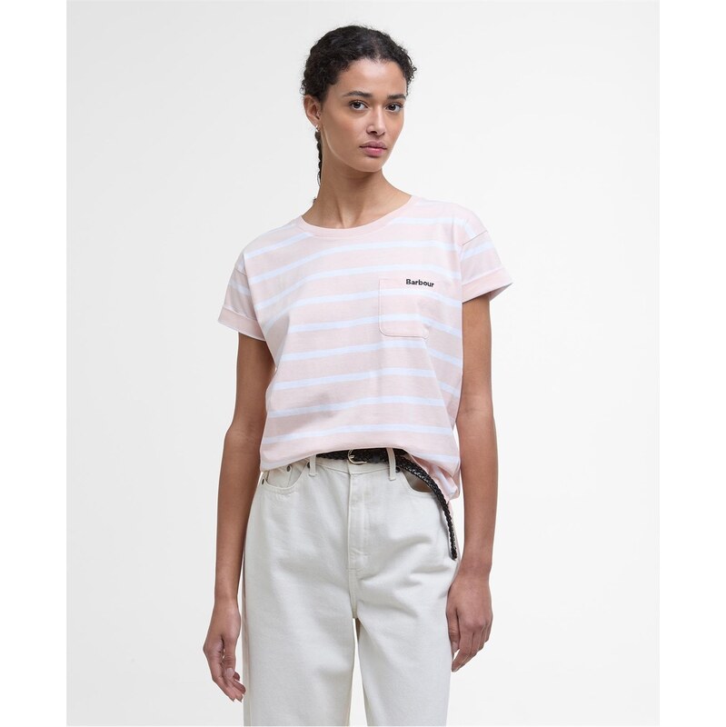 Tričko Barbour Primrose Pink 7381875