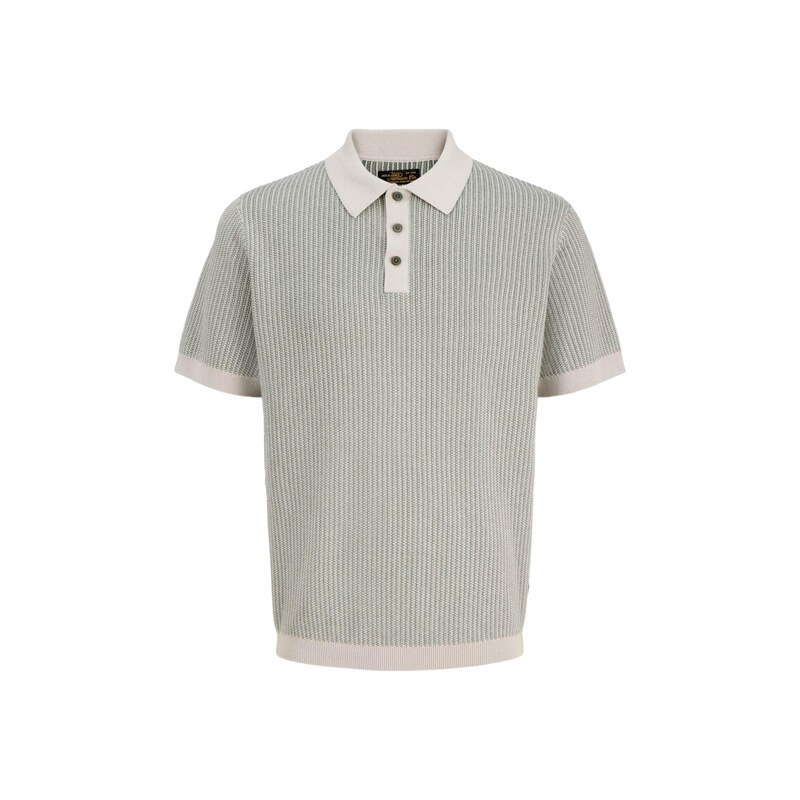 Jack & Jones Premium Svetr JPRBLUCHRIS režná / pastelově zelená