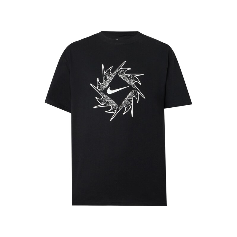 Nike Sportswear Tričko černá / bílá