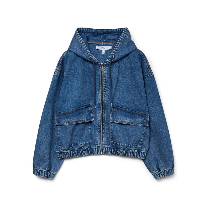 VERO MODA Přechodná bunda VMALIX modrá