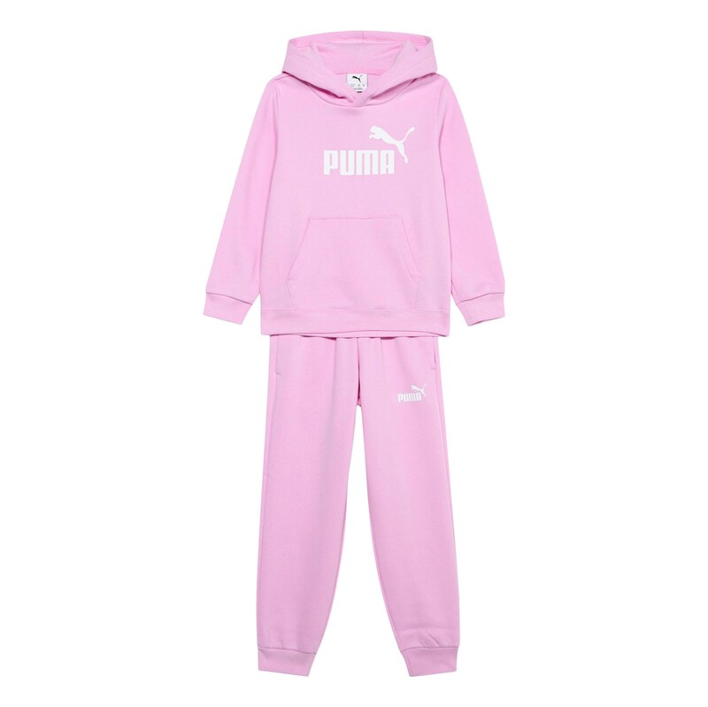 PUMA Joggingová souprava ESS No.1 orchidej / bílá