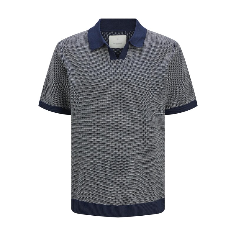 JACK & JONES Svetr JPRCceaston marine modrá