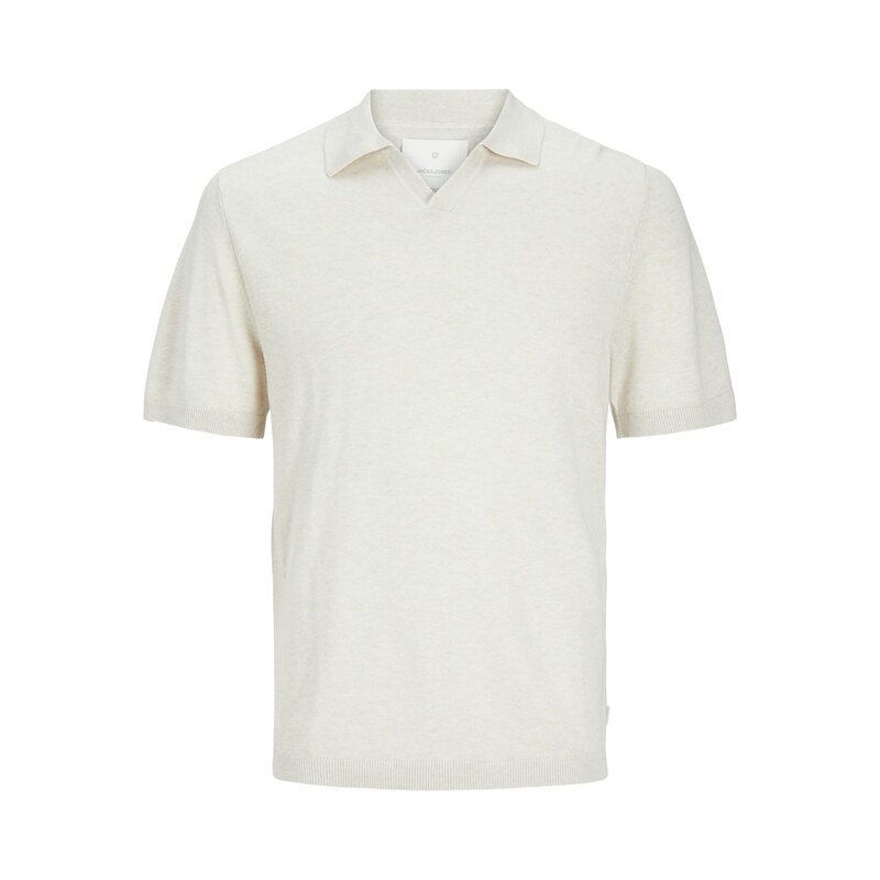 JACK & JONES Svetr Igor bílý melír