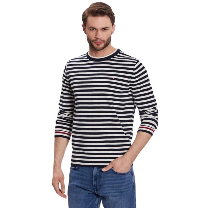 Tommy Hilfiger pánský pruhovaný svetr