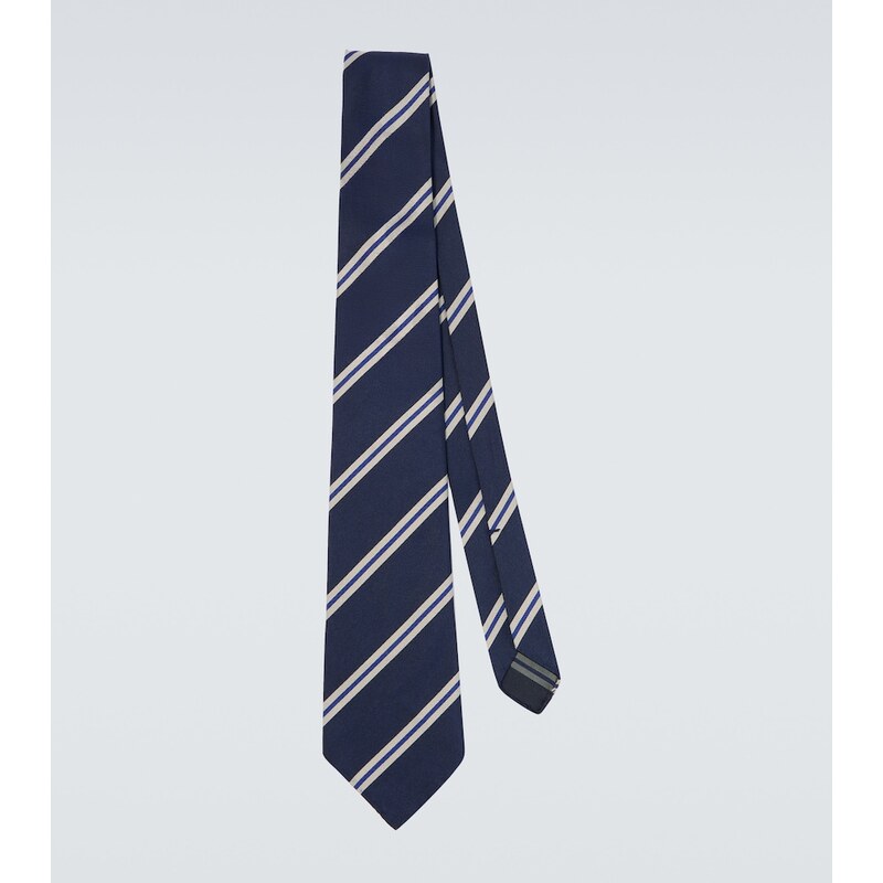 Dunhill Striped silk tie