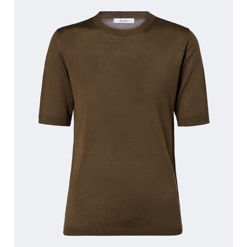 Max Mara Silk and cashmere top