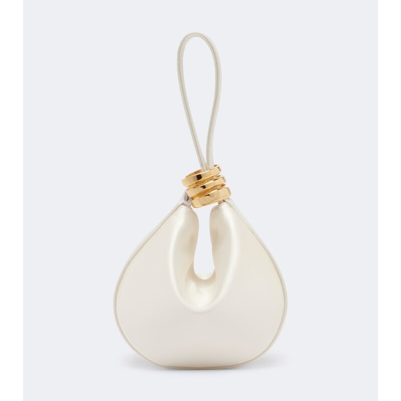 Amanu Zambia Mini satin top-handle bag