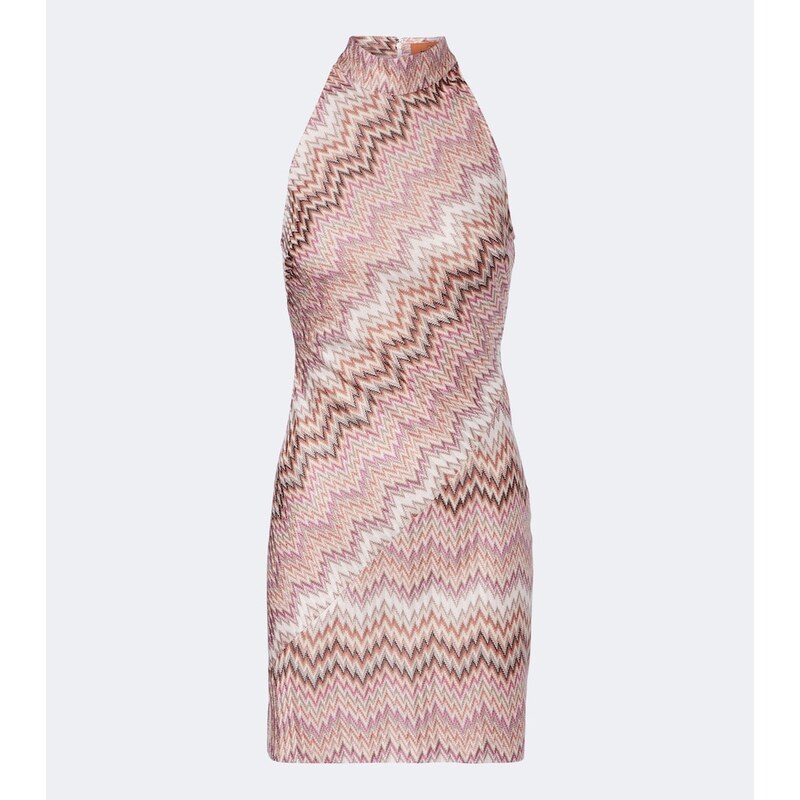 Missoni Zig Zag lamÃ minidress