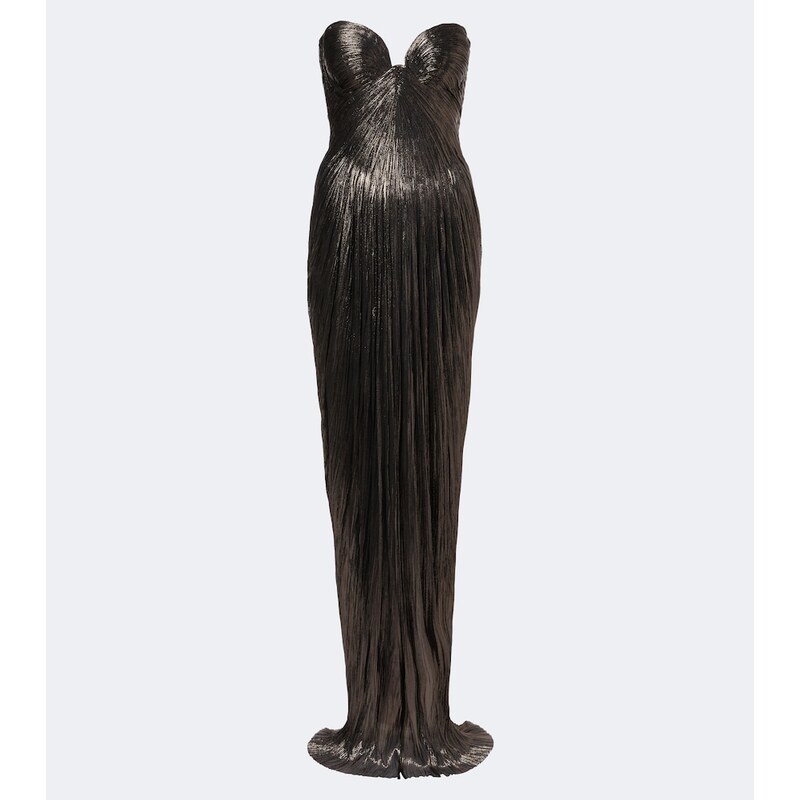 Maria Lucia Hohan Nadira silk bustier gown