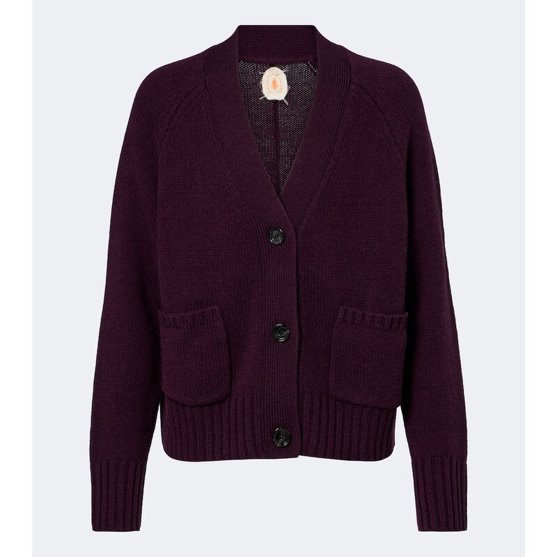 Jardin des Orangers Virgin wool and cashmere cardigan