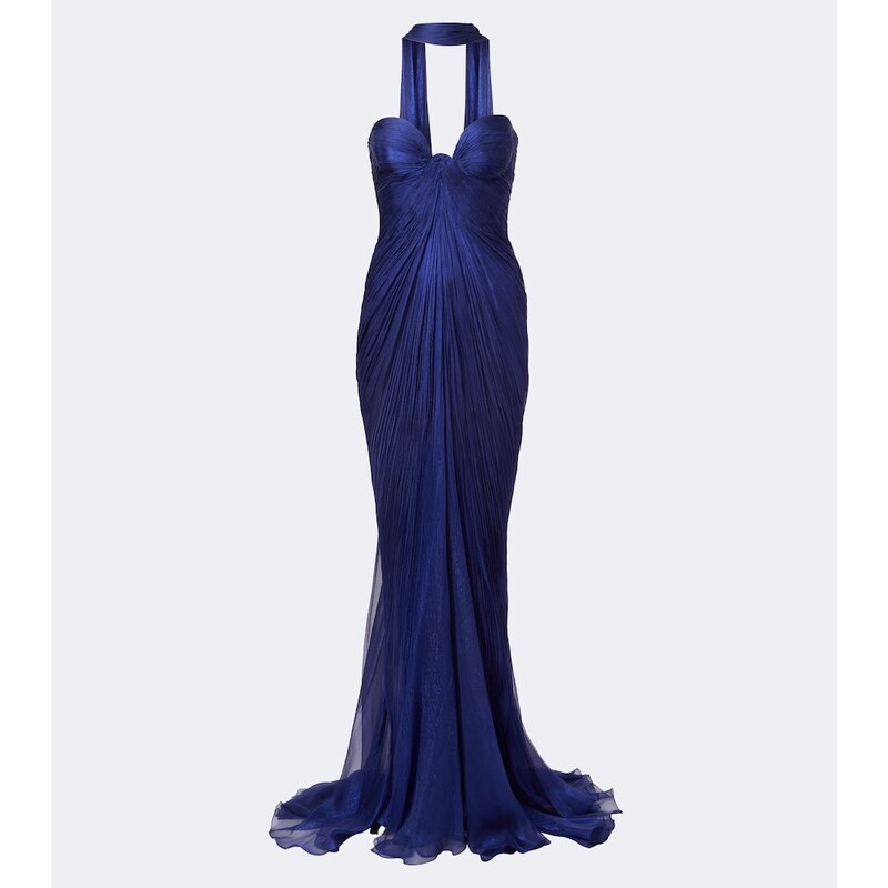 Maria Lucia Hohan Salima silk bustier gown