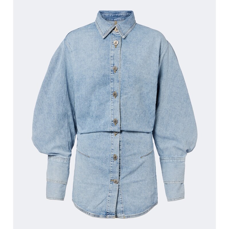 The Attico Denim minidress