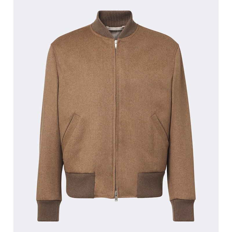 Lardini Virgin wool bomber jacket