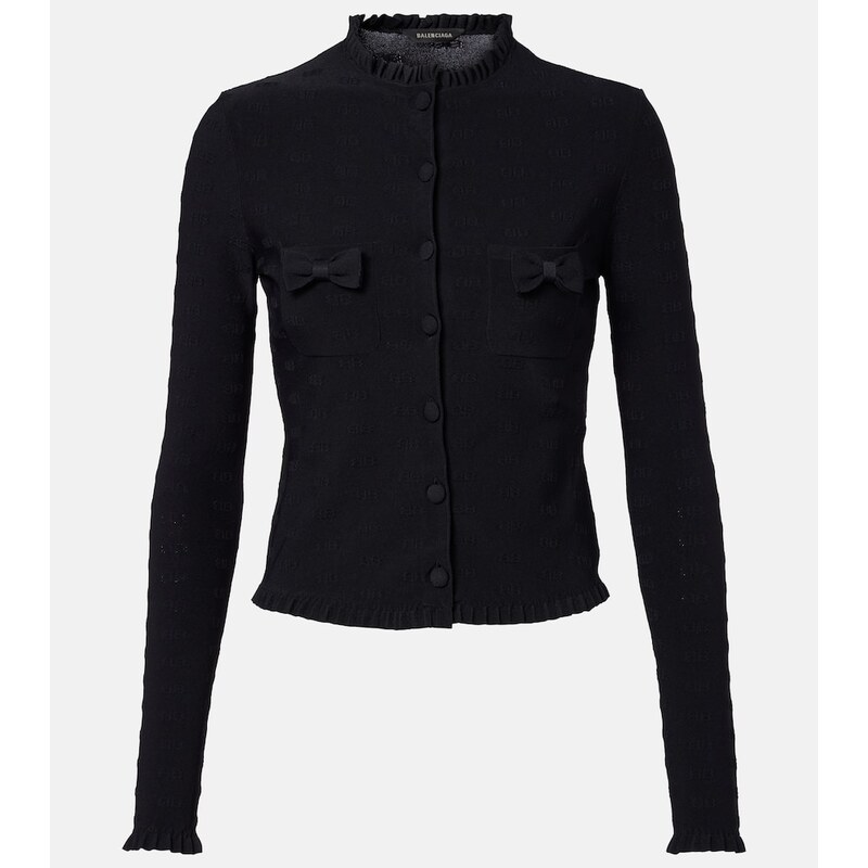 Balenciaga Ruffled cardigan