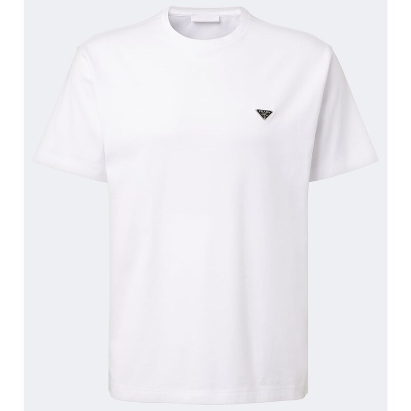 Prada Logo cotton jersey T-shirt
