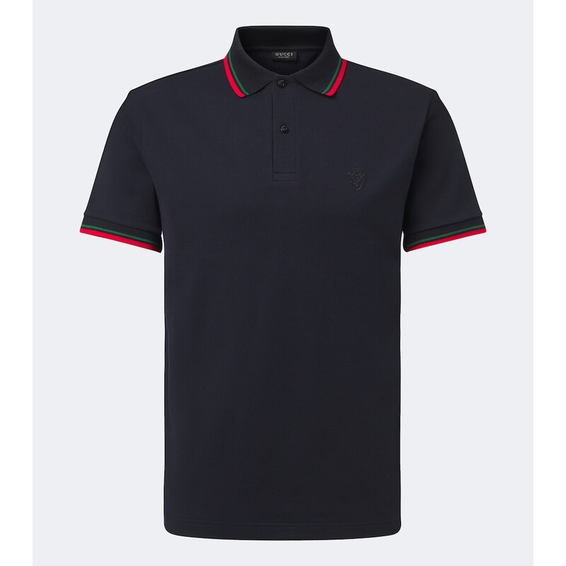 Gucci Cotton-blend piquÃ polo shirt