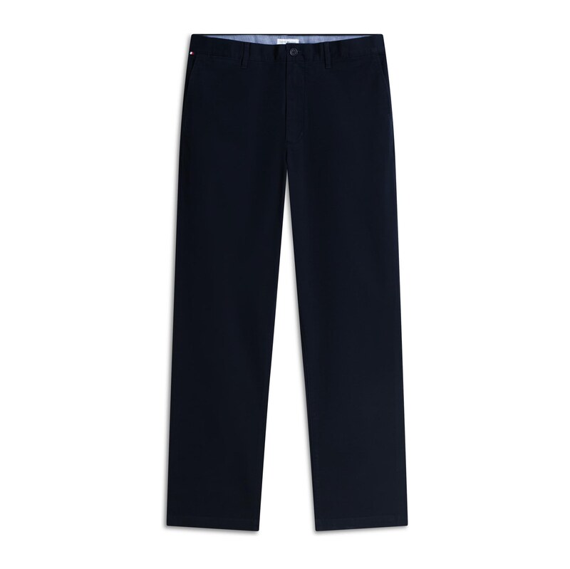 TOMMY HILFIGER Chino kalhoty Dover Essential marine modrá