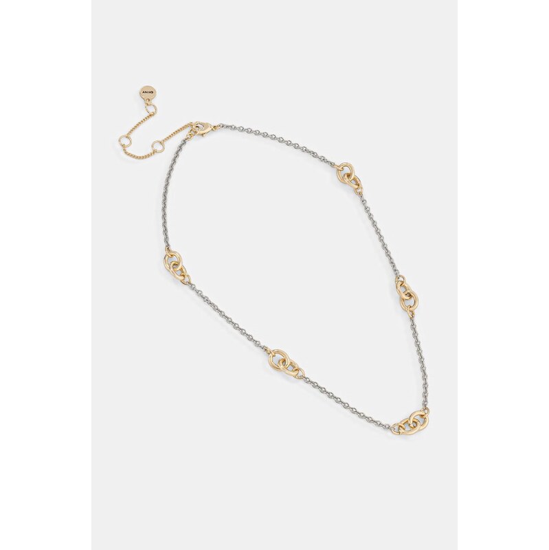 DKNY choker dámský mosazný ALANI