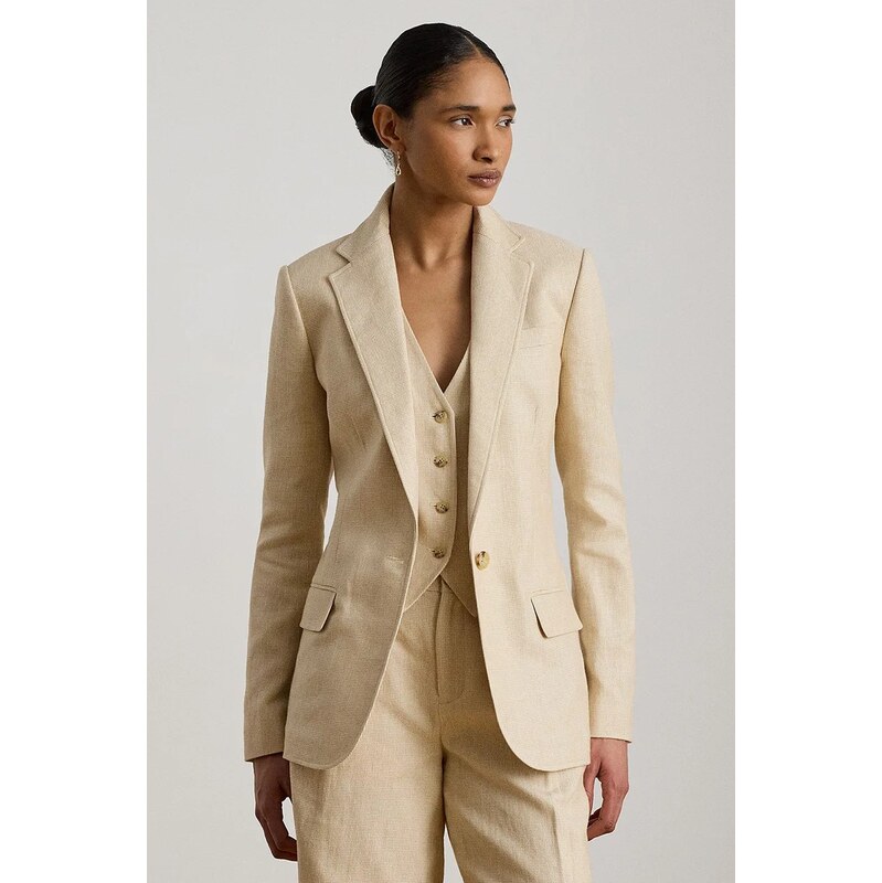 Lauren Ralph Lauren sako dámské se lnem