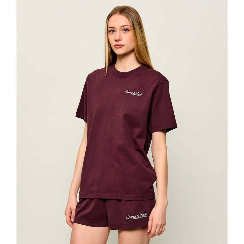 Sporty&Rich Tričko FEMA | Oversize fit