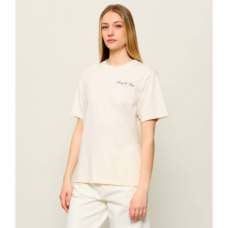 Sporty&Rich Tričko Vendome LA | Relaxed fit