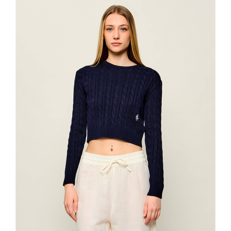 Sporty&Rich Svetr ISAO | Cropped Fit