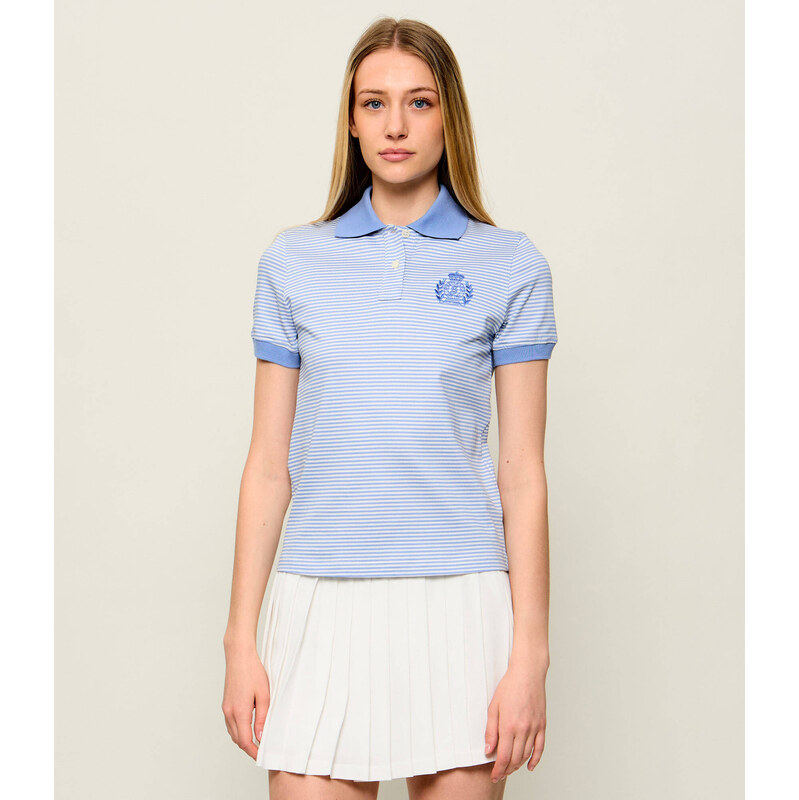 Sporty&Rich Polokošile NY Crest Prep | Slim Fit