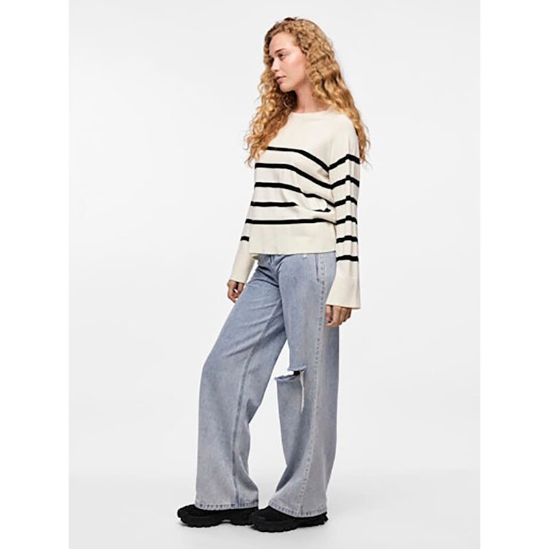 Pieces Creme/ Schwarz 918240
