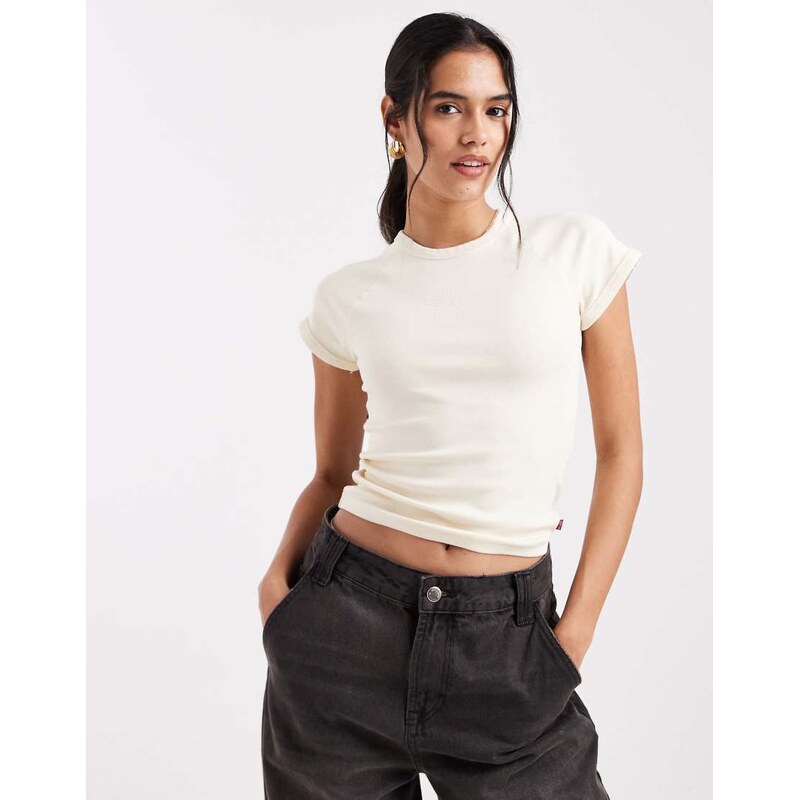 Levis Riley starfish print t-shirt in white