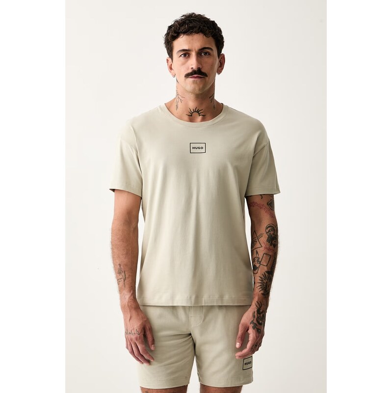 HUGO loungwear tričko pánské s bavlnou Laze T-Shirt