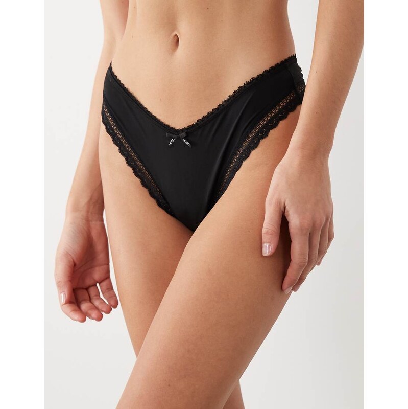 Hugo Red Hugo Bodywear thongs in black