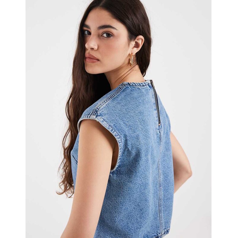 Levis denim t-shirt in blue