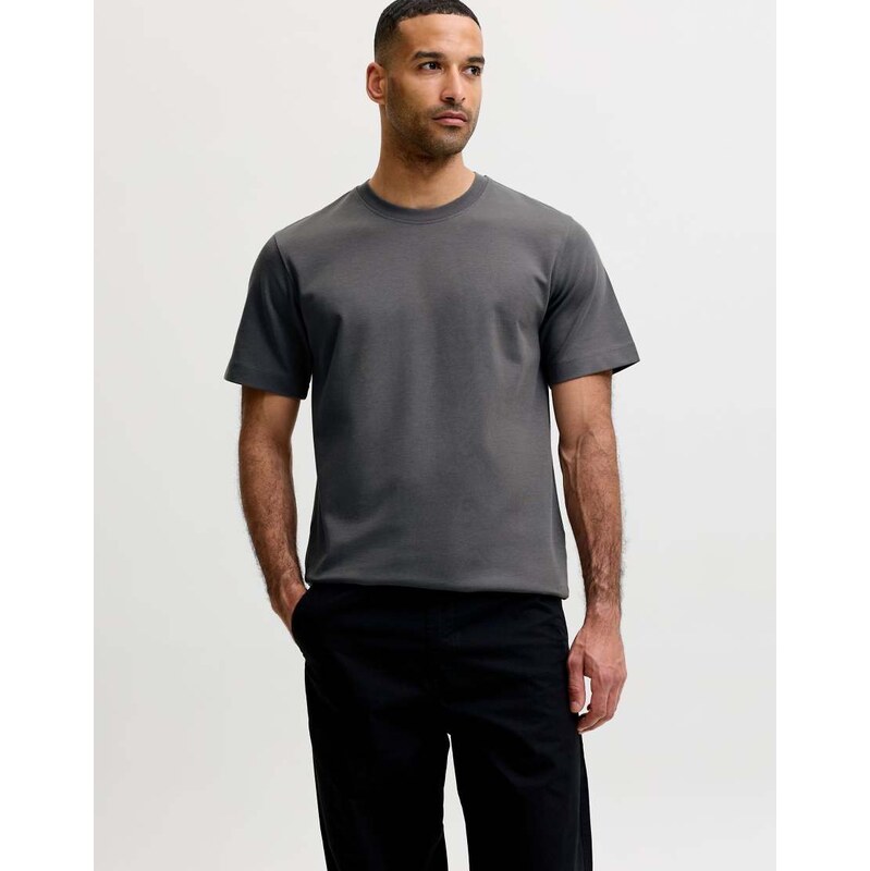 Jack & Jones T-shirt in castlerock-Grey