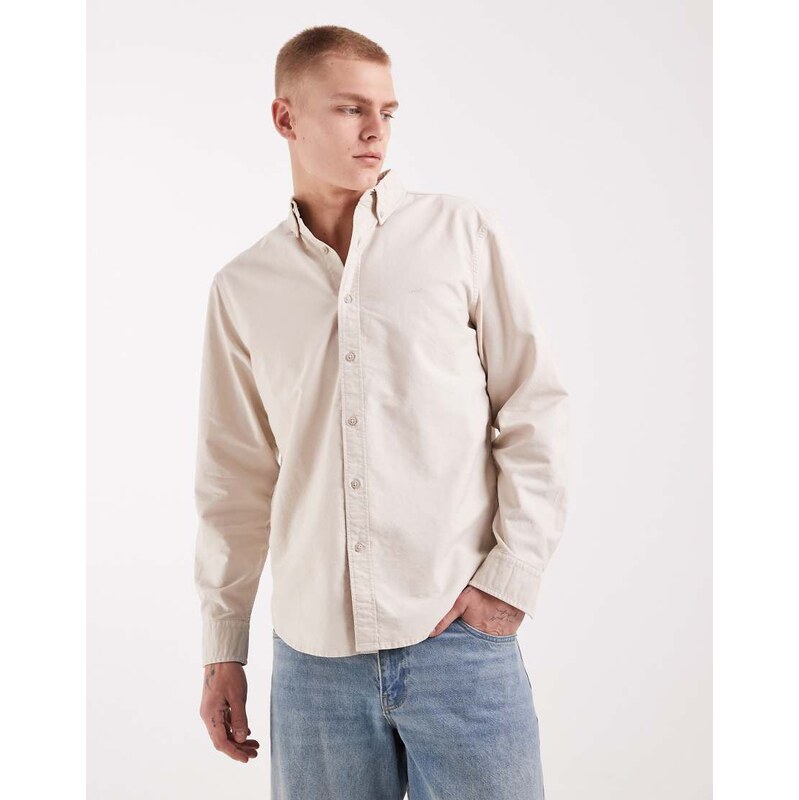 Levis authentic button down shirt in cream-White