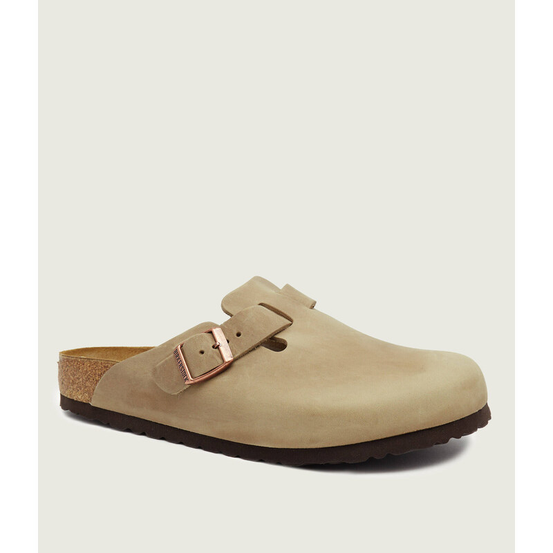 Birkenstock Pantofle typu mules Boston | semiš | regular fit