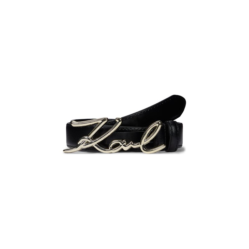 Karl Lagerfeld Opasek zlatá / černá