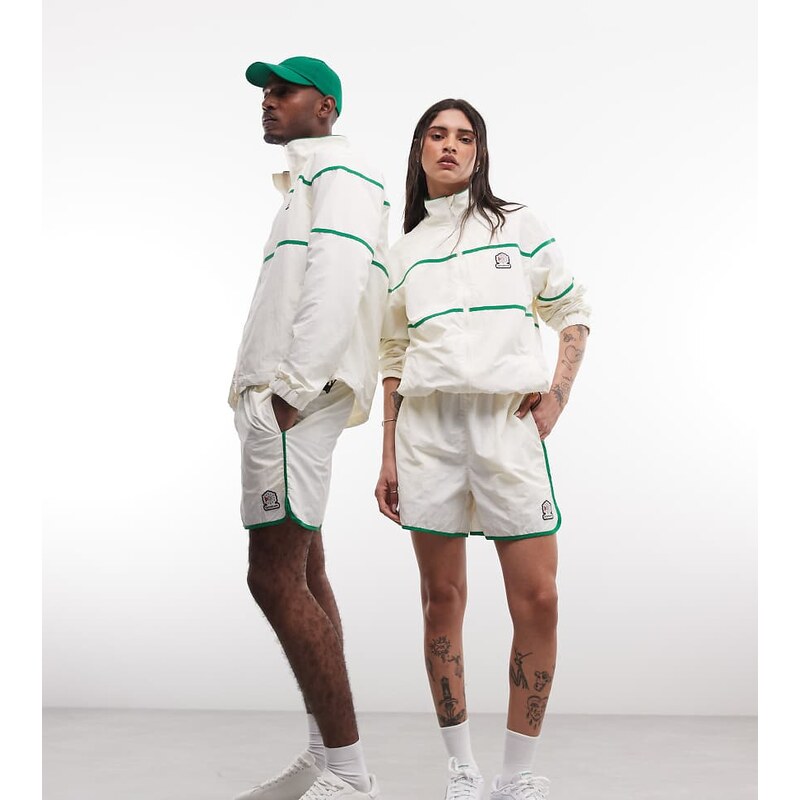 Reebok 4 woven shorts in off- white - Exclusive to ASOS