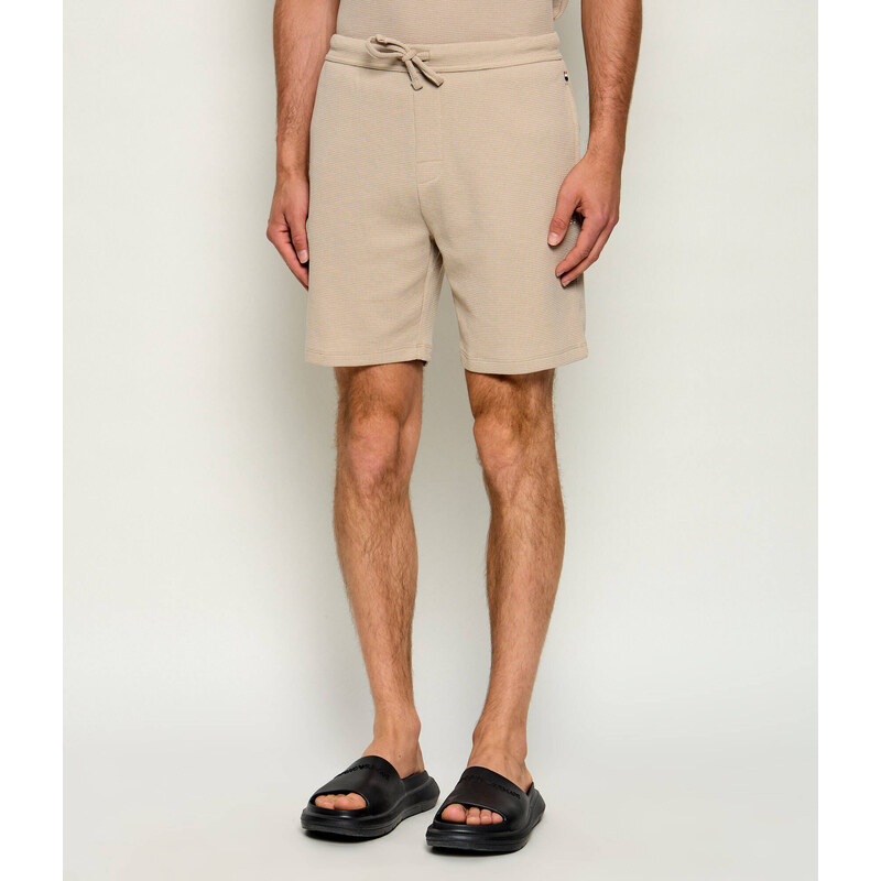 BOSS BLACK Šortky Waffle | Regular Fit