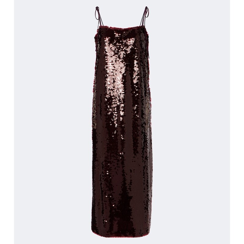 Adriana Degreas Sequined midi dress