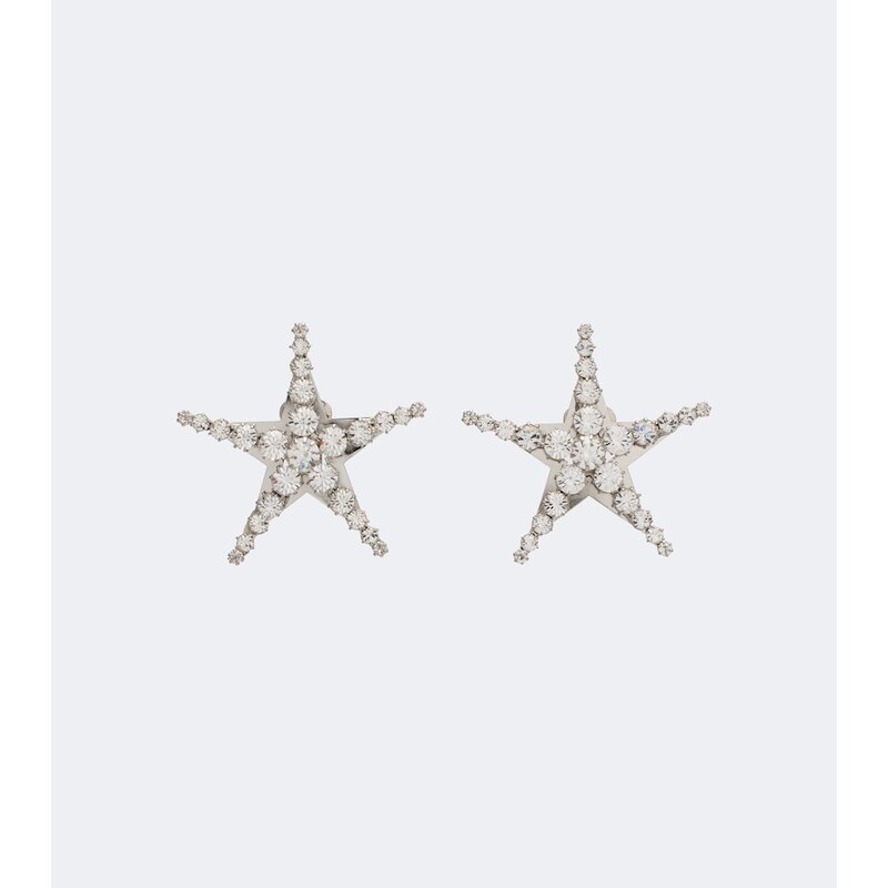 Alessandra Rich Crystal-embellished earrings